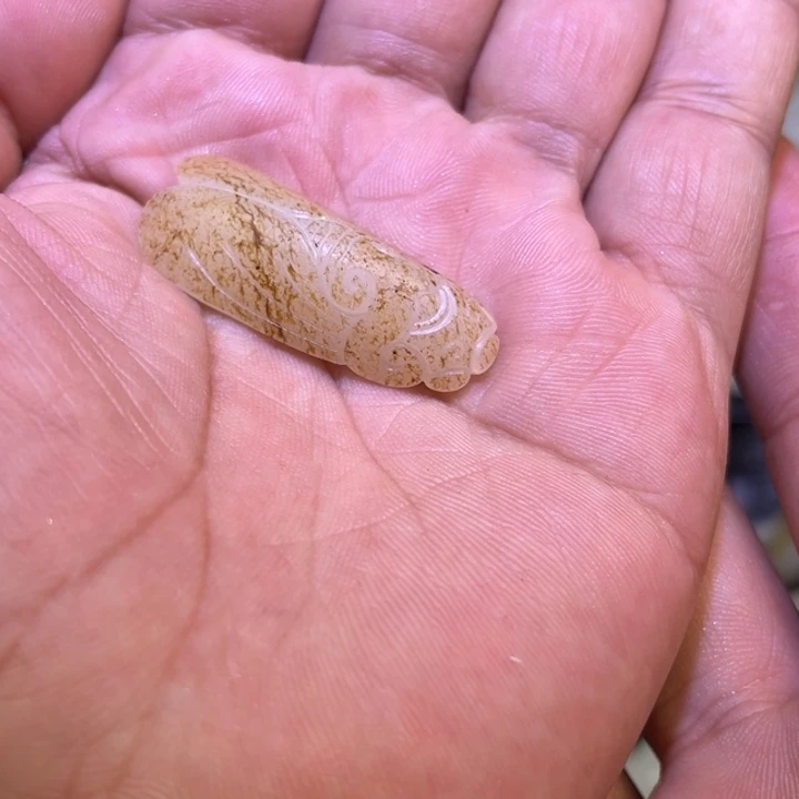 和田玉未镶嵌吊坠(不含链)