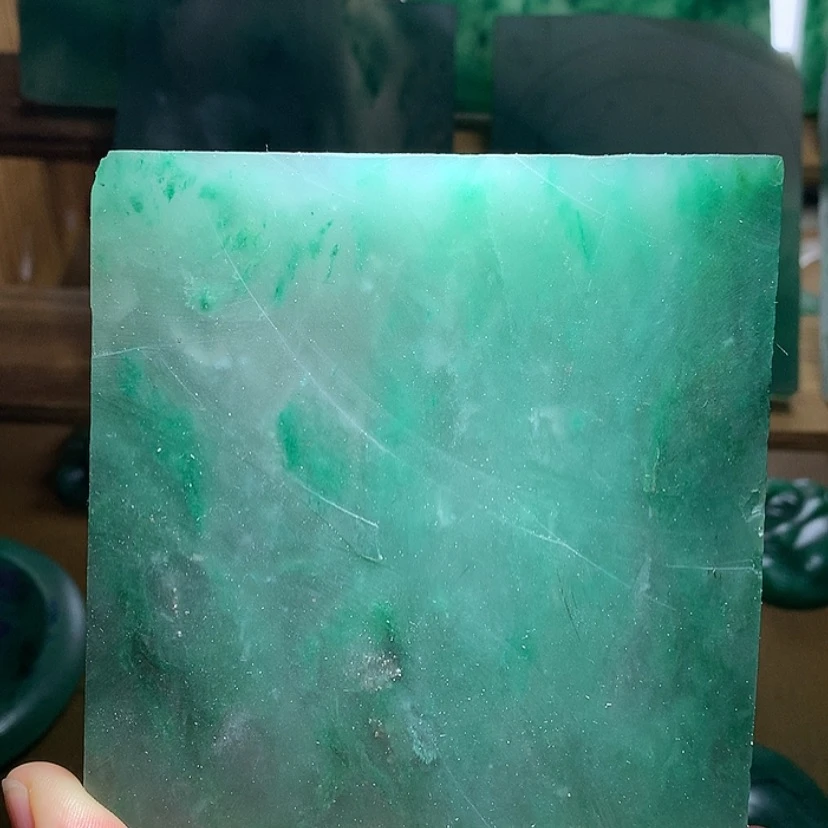 【闪购商品】定制石英质玉（非洲翠）许*花