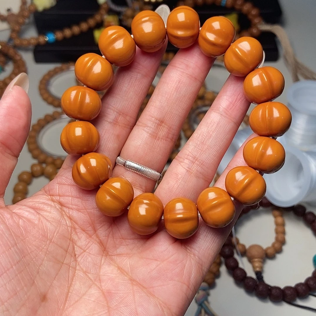 猴头核桃手串全品猴头鲨鱼鳍尺寸16左右