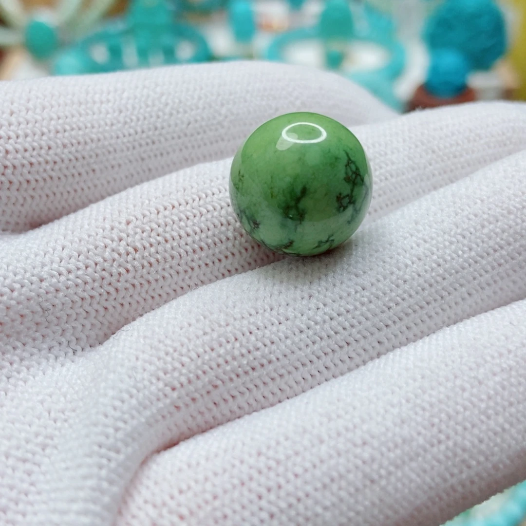 绿松石未镶嵌圆珠15.2m