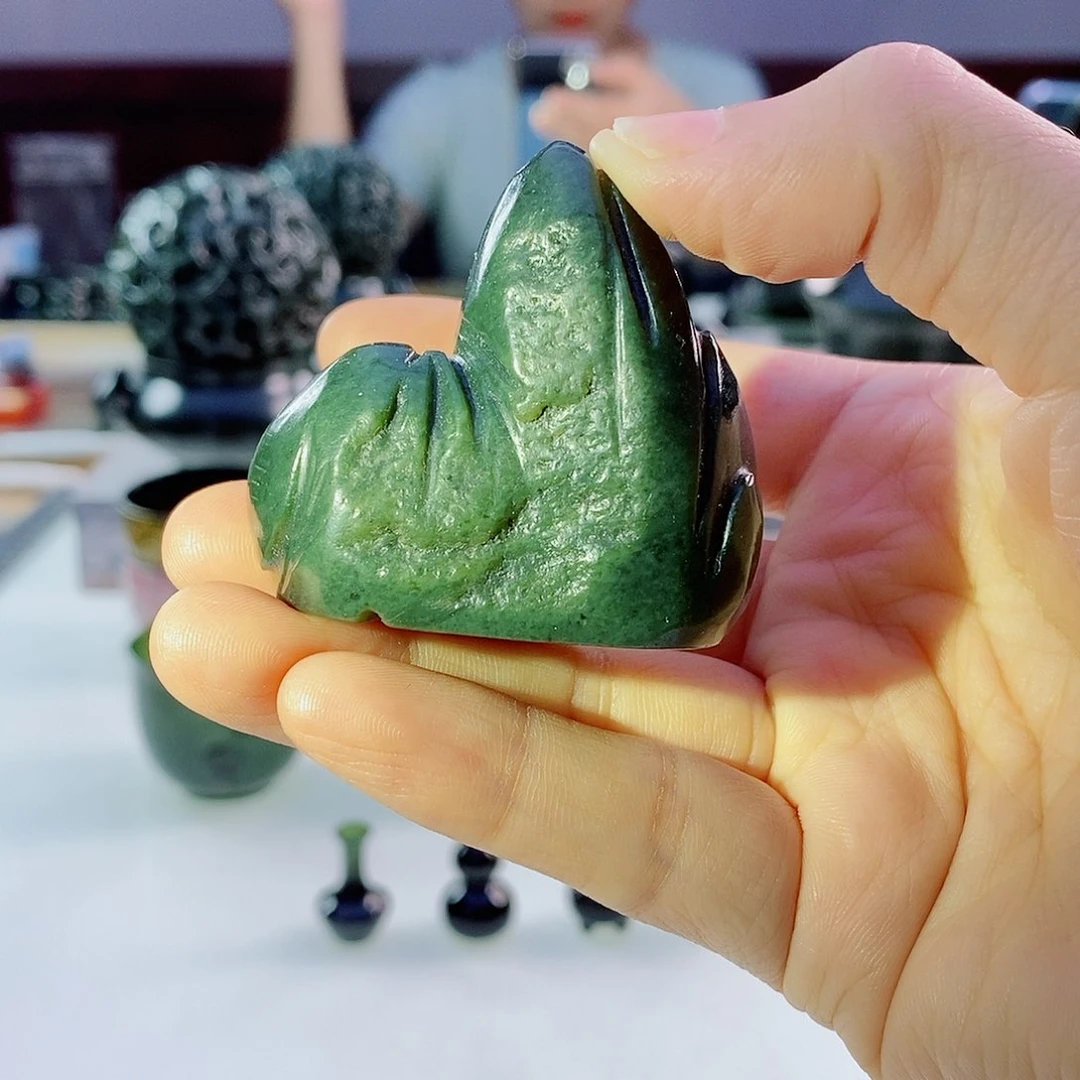 和田玉（青玉）未镶嵌摆件