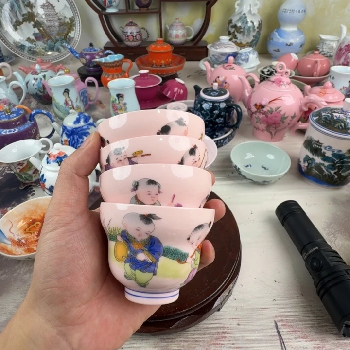 陶摆件景德镇陶瓷老厂瓷16