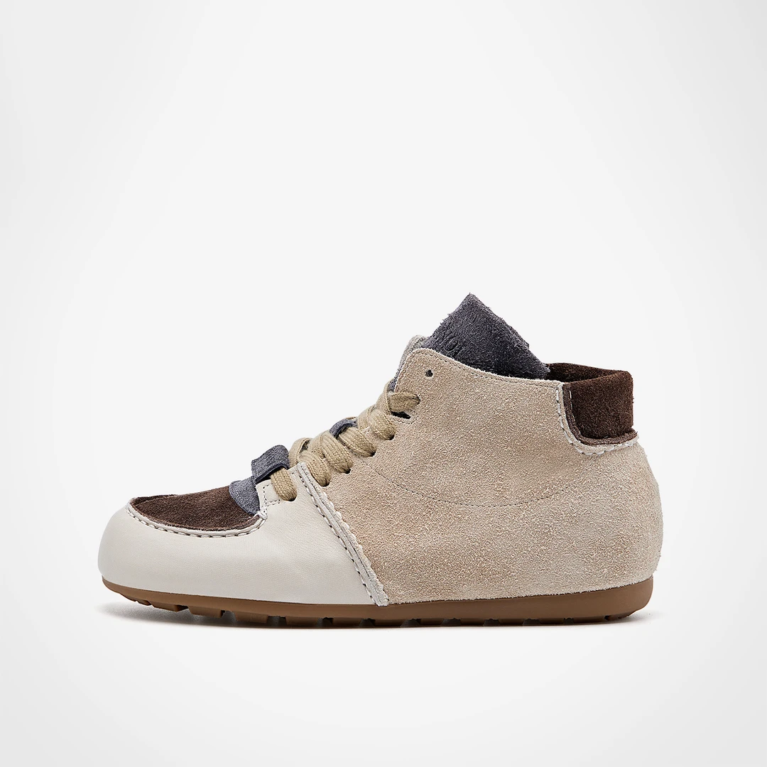 2025新款真皮高帮休闲鞋女复古时尚百搭休闲运动鞋女