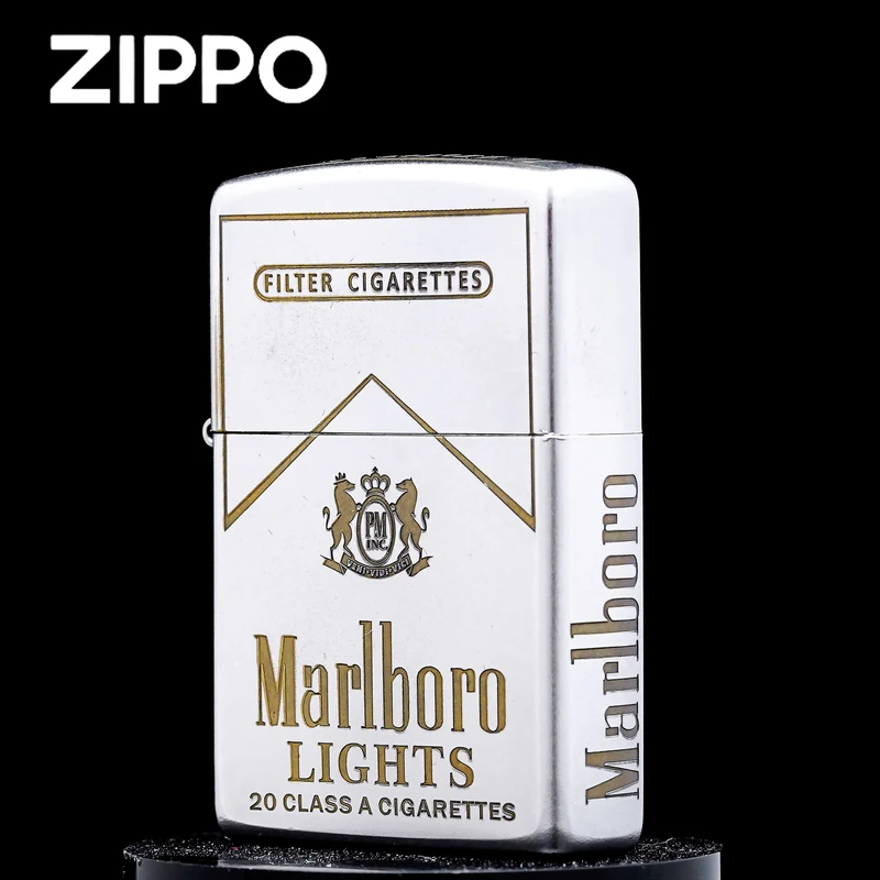 ZIPPO打火机/金冰双色【常规双色万宝路】男士防风【阿明1】DYJ1