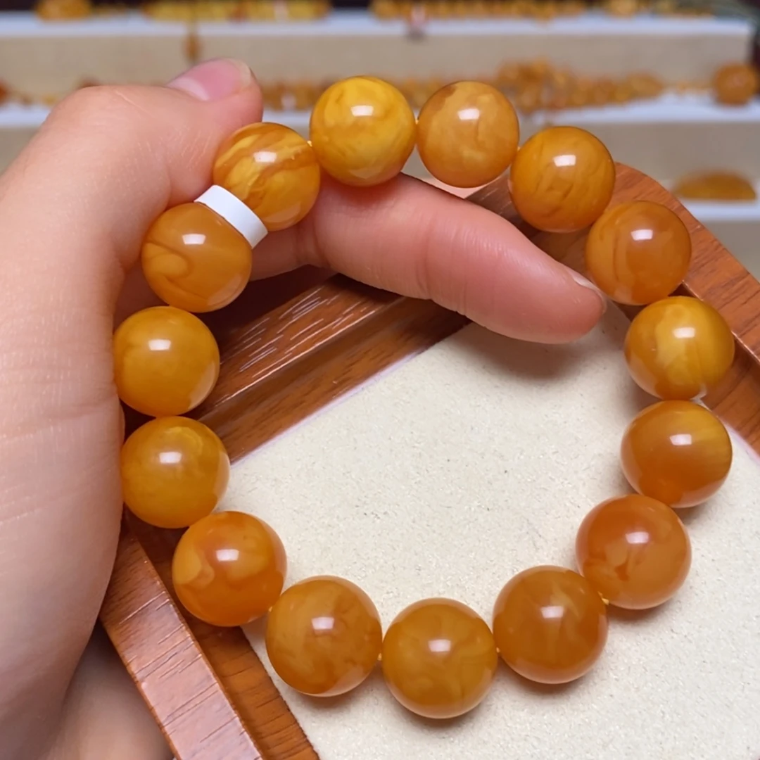 【闪购商品】未镶嵌蜜蜡手链手串