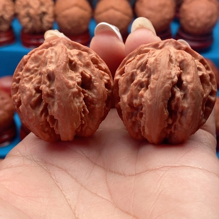 核桃精品文玩核桃手捻粗筋王