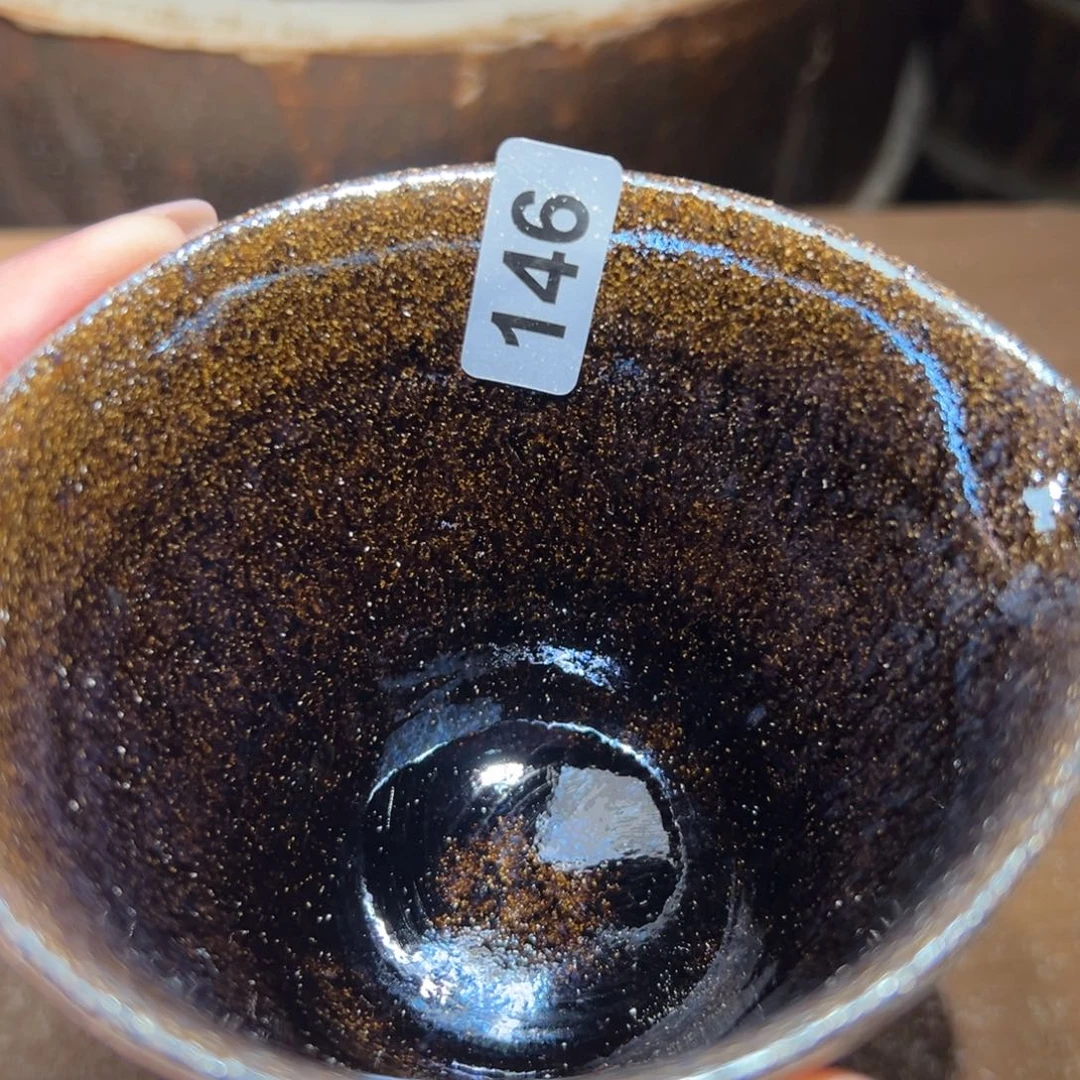 茶盏全手工原矿原釉建盏