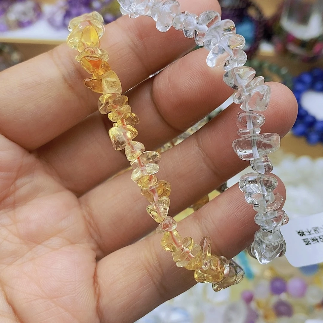 未镶嵌手链水晶天然水晶碎石