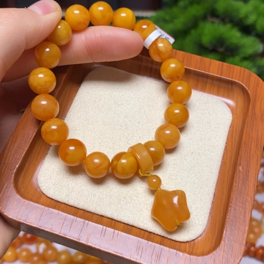 【闪购商品】手链蜜蜡未镶嵌手串