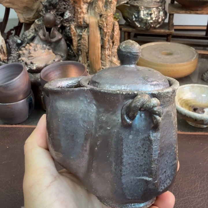 陶盘柴烧福利心哦多多关注