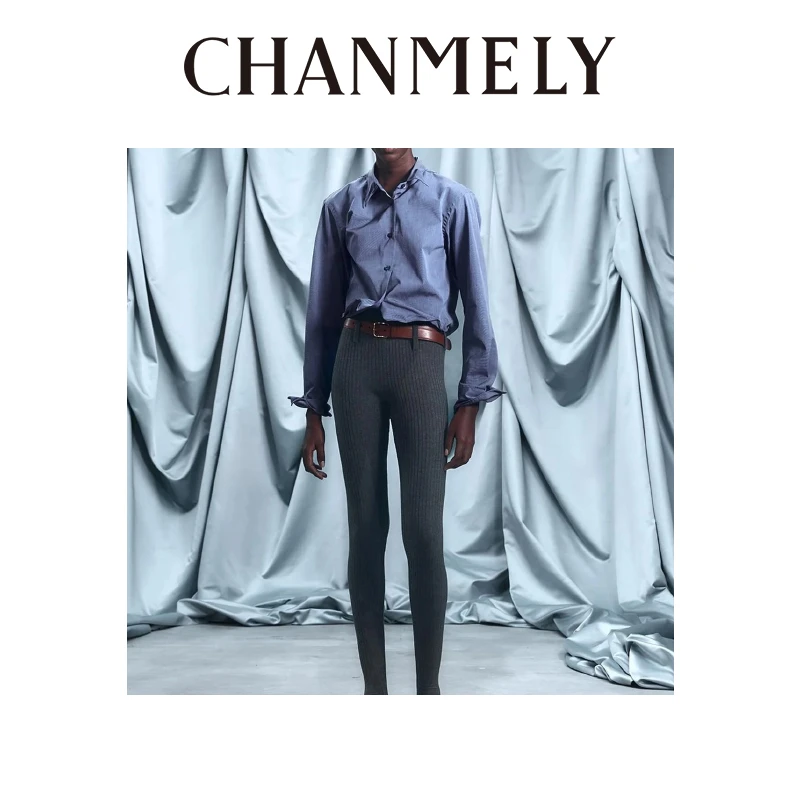 【CHANMITY】25/ss法式复古时髦铝丝塑形进口面料长款衬衫0241704
