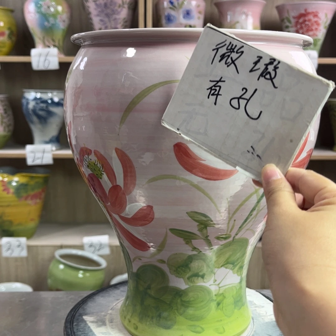 景德镇陶瓷花盆花盆