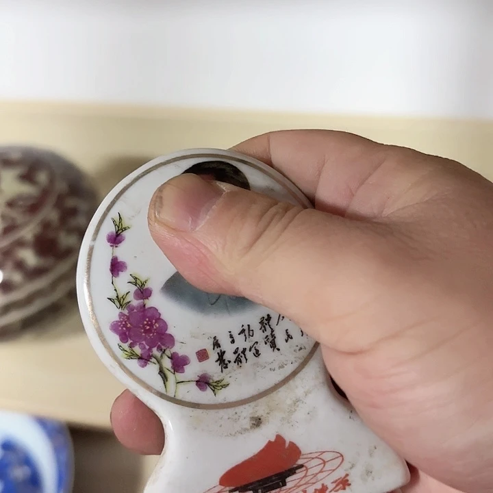 摆件陶瓷摆件不固定一件画片随机