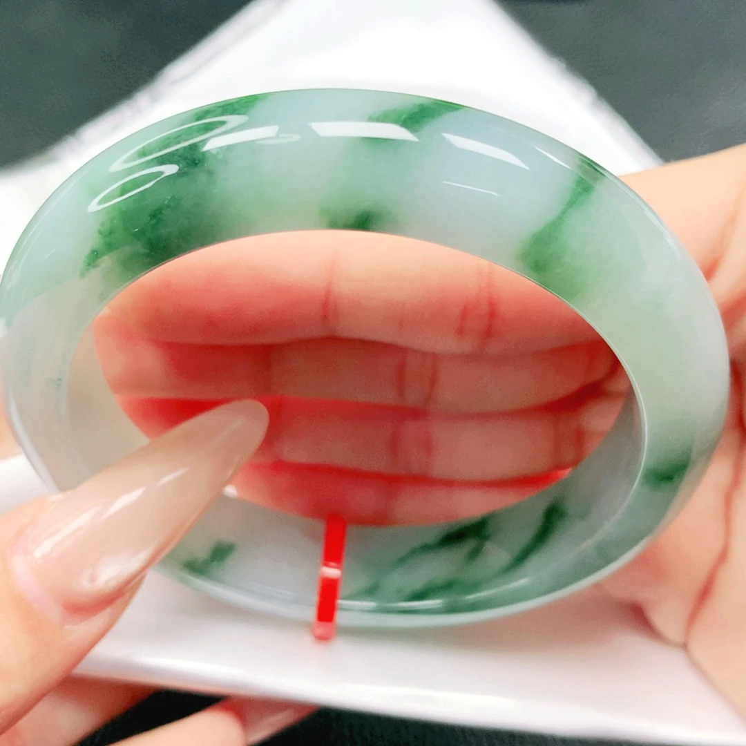 翡翠未镶嵌手镯58