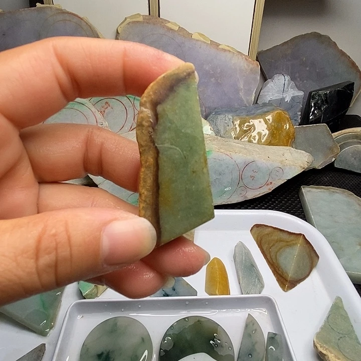 翡翠散珠缅甸翡翠78