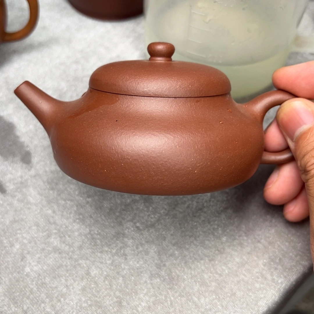 茶壶紫砂底槽清静乐150cc