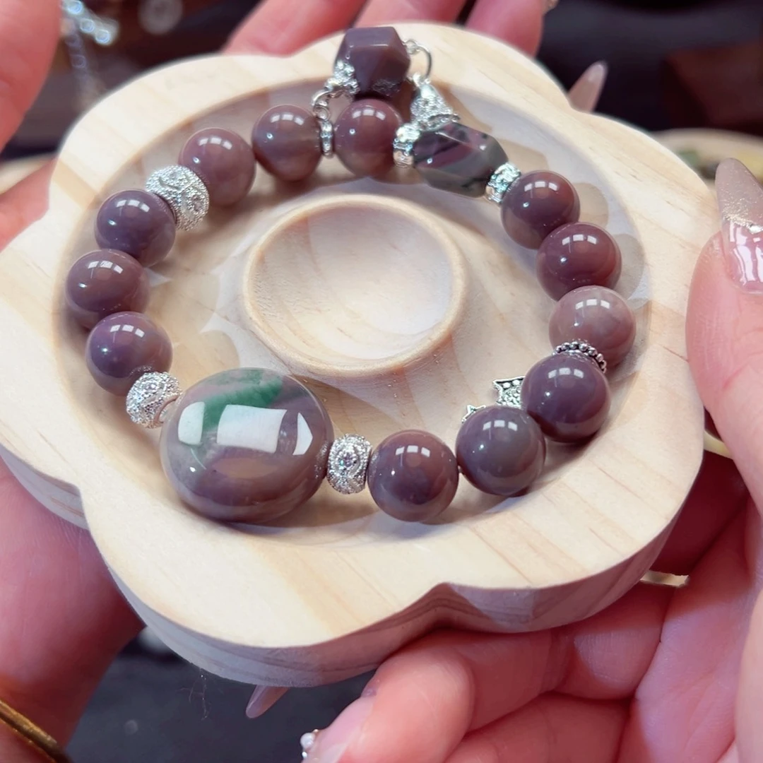 石英质玉手链未镶嵌妖*?27