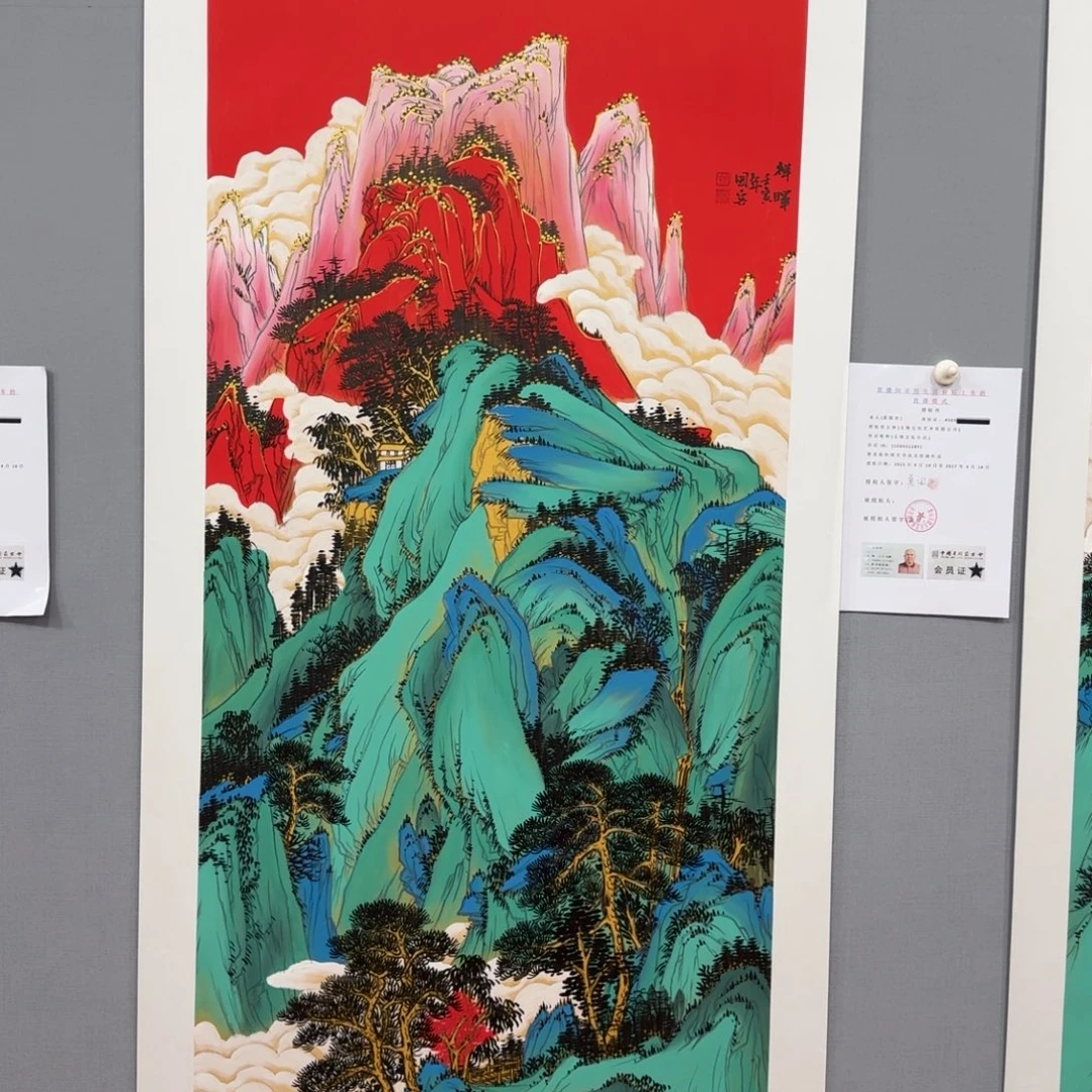 国画莫国宾作品欣赏