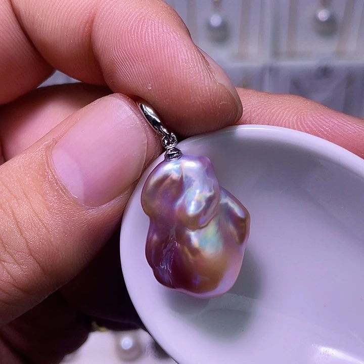 合金颈饰淡水珍珠04
