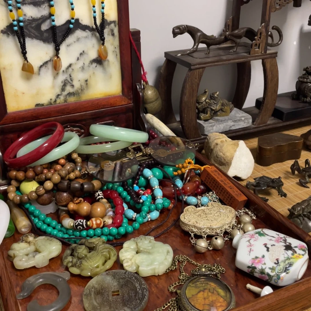 其它金属杂项摆件珠珠宝石