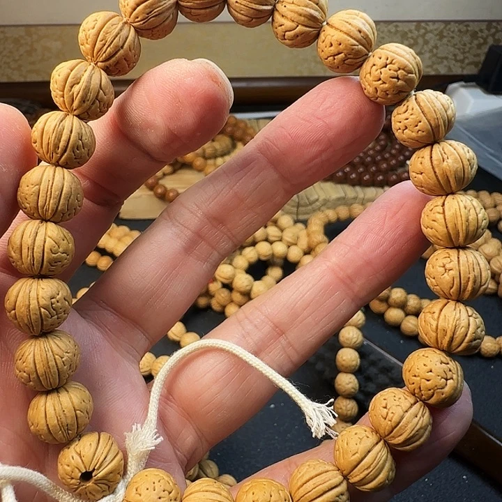 越***物桃核吊坠桃核手串