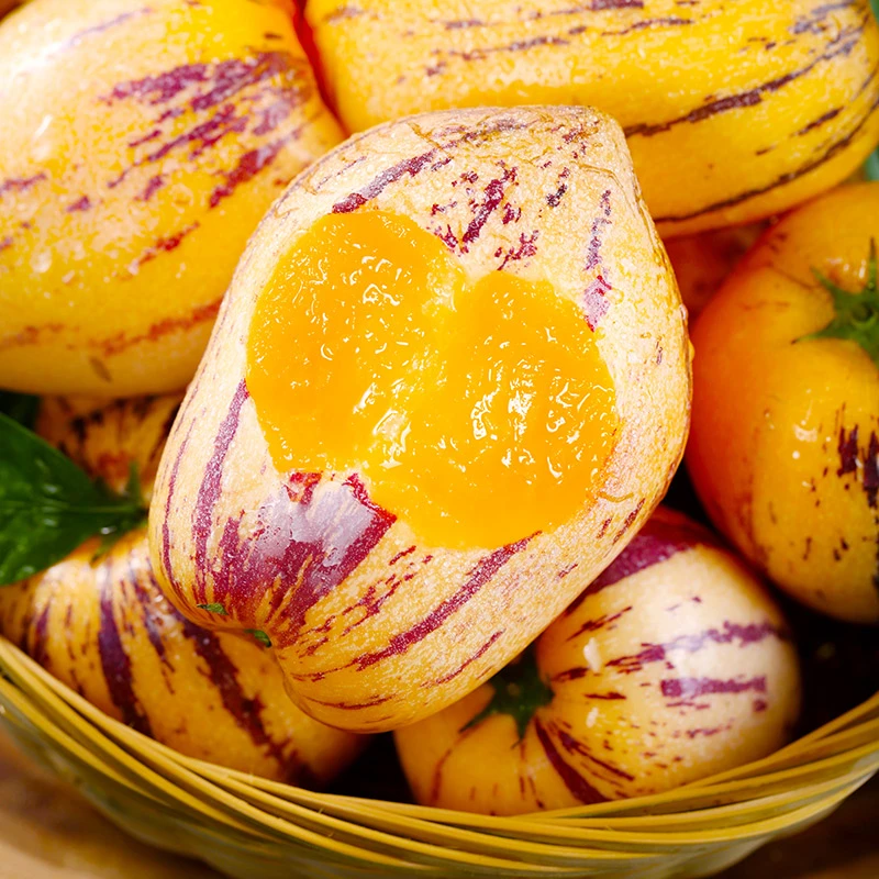 甘肃民勤沙漠人参果4.5斤低糖黄肉长人生果新鲜现摘水果孕妇整箱