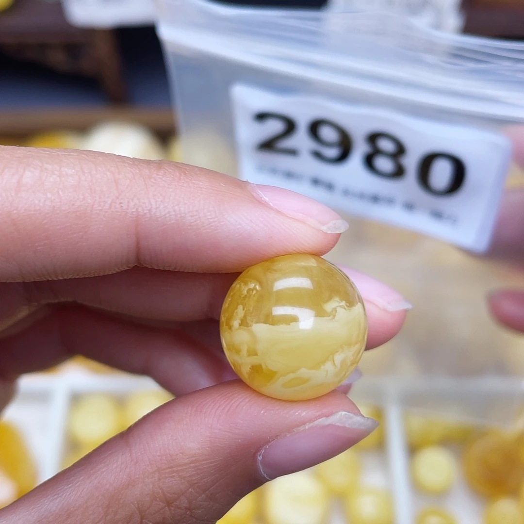 蜜蜡未镶嵌珠宝奇石粉16.6