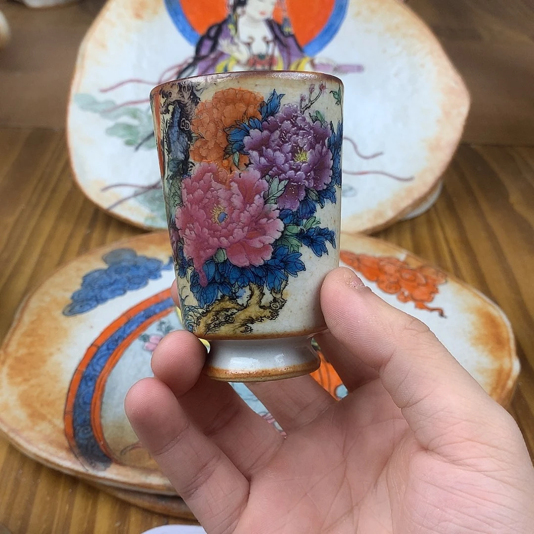 迷***她杯景德镇陶瓷手作