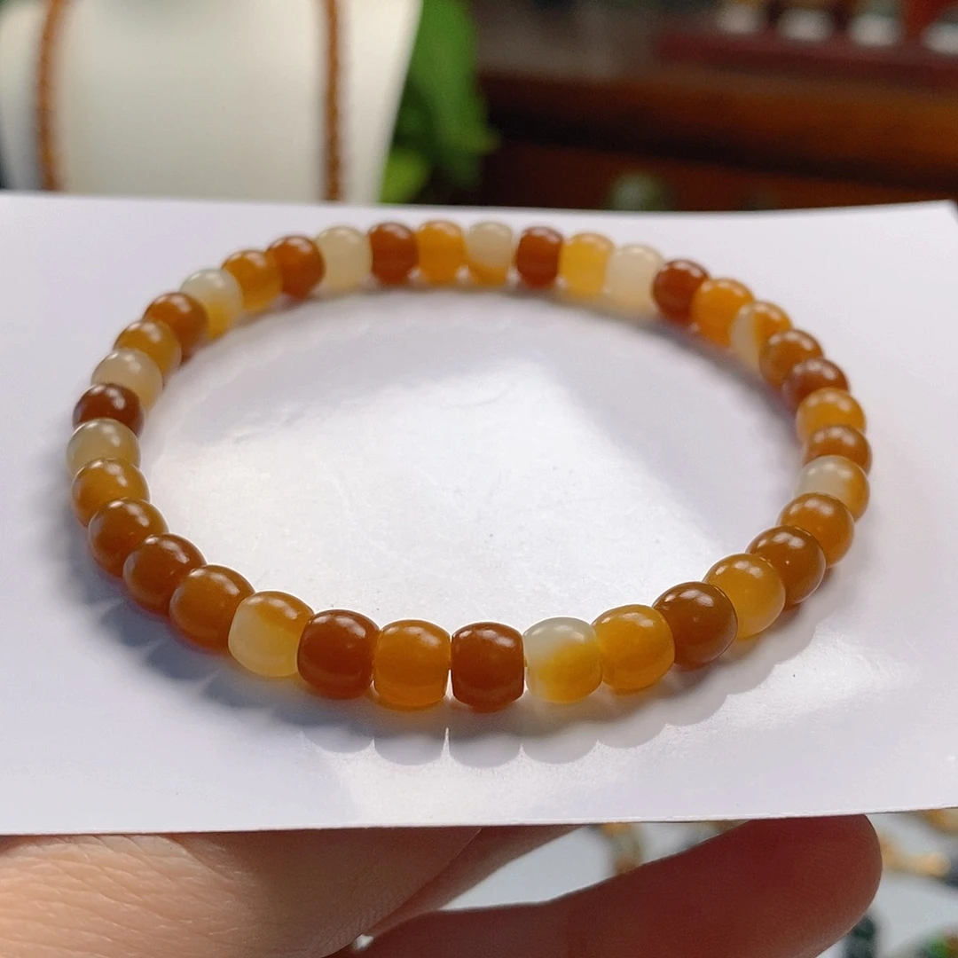 和田玉手串未镶嵌?***?