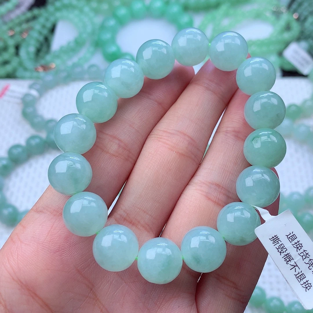 翡翠未镶嵌毛衣链