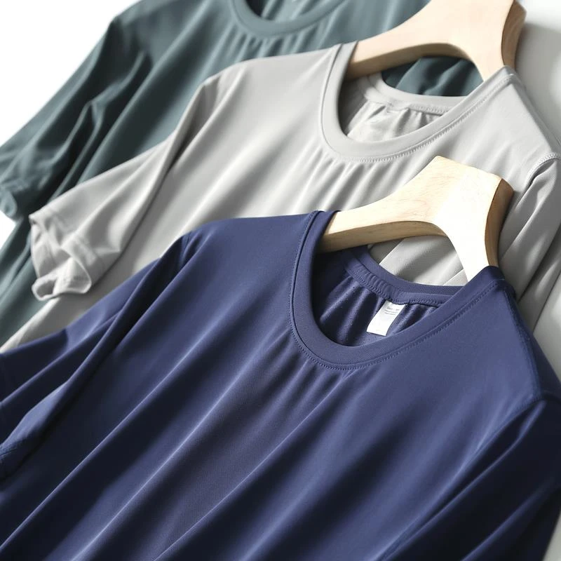 男装冰点价 出口尾单剪标男款夏季户外高弹丝速干运动短袖恤衫