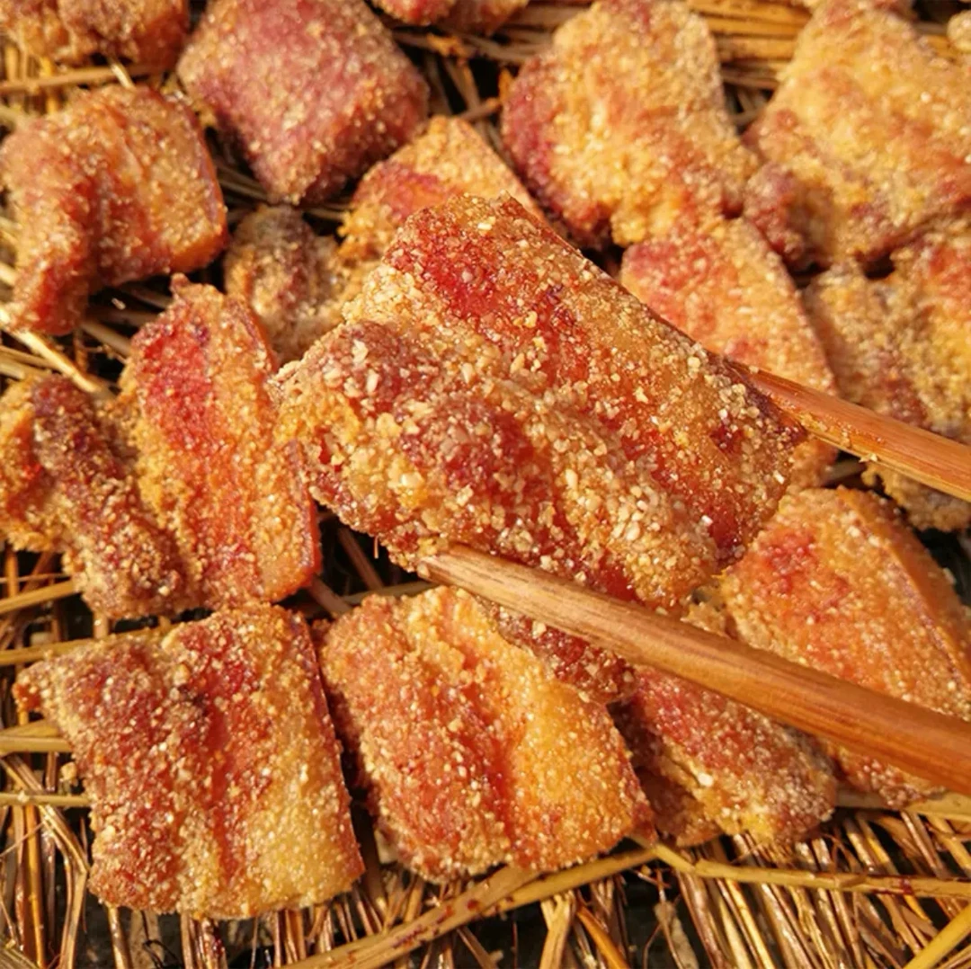 农家手工五花腊米粉肉 粉蒸肉