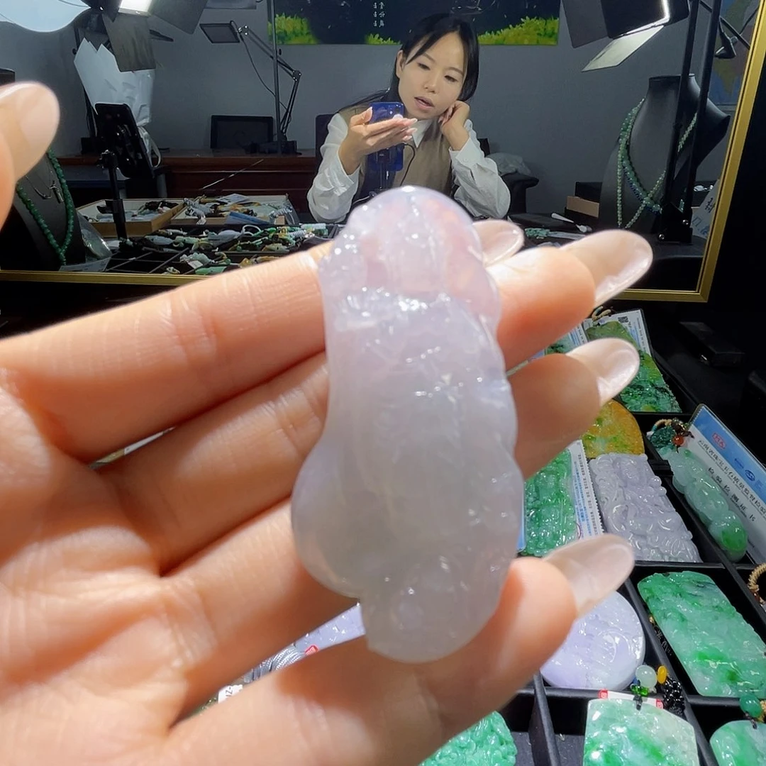 颈饰未镶嵌翡翠孔*一