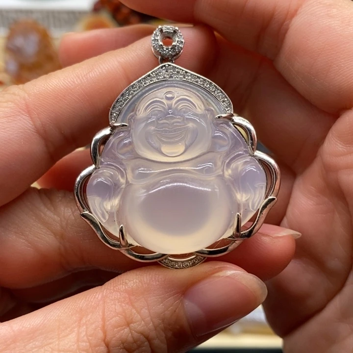 玛瑙/玉髓合金颈饰