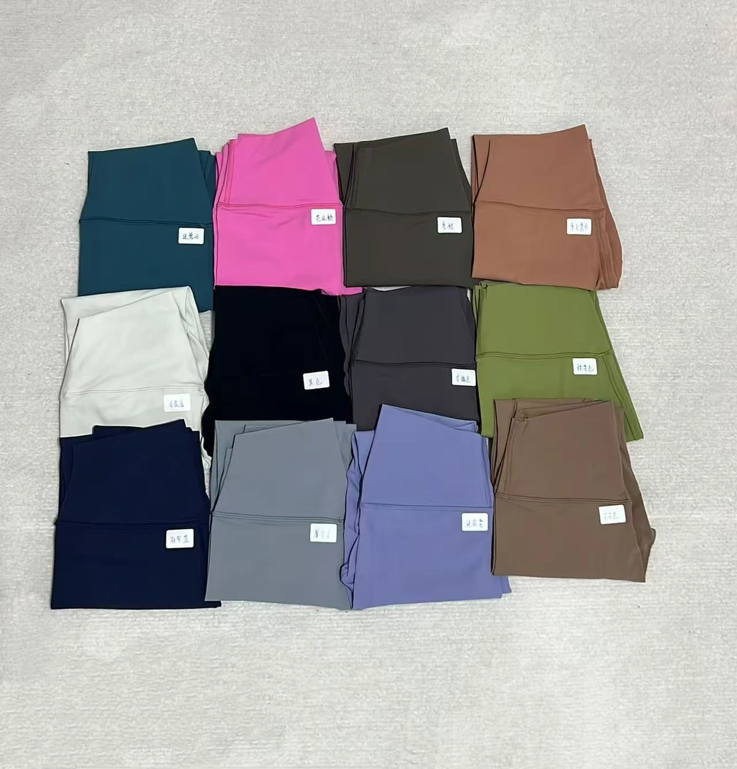 【1507】裸感哑光无尴尬线运动瑜伽裤