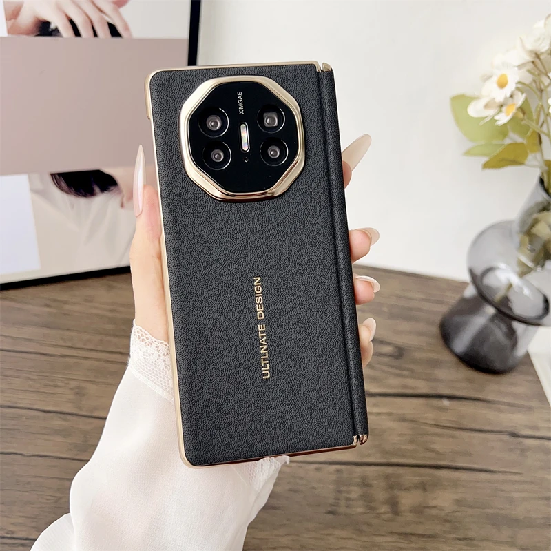 适用华为matex6手机壳折叠屏ICL-AL10中轴保护套超薄商务防摔典藏