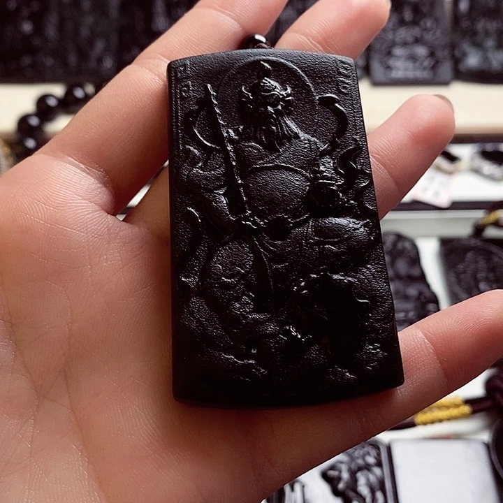 天然缅料A货赵公明A229