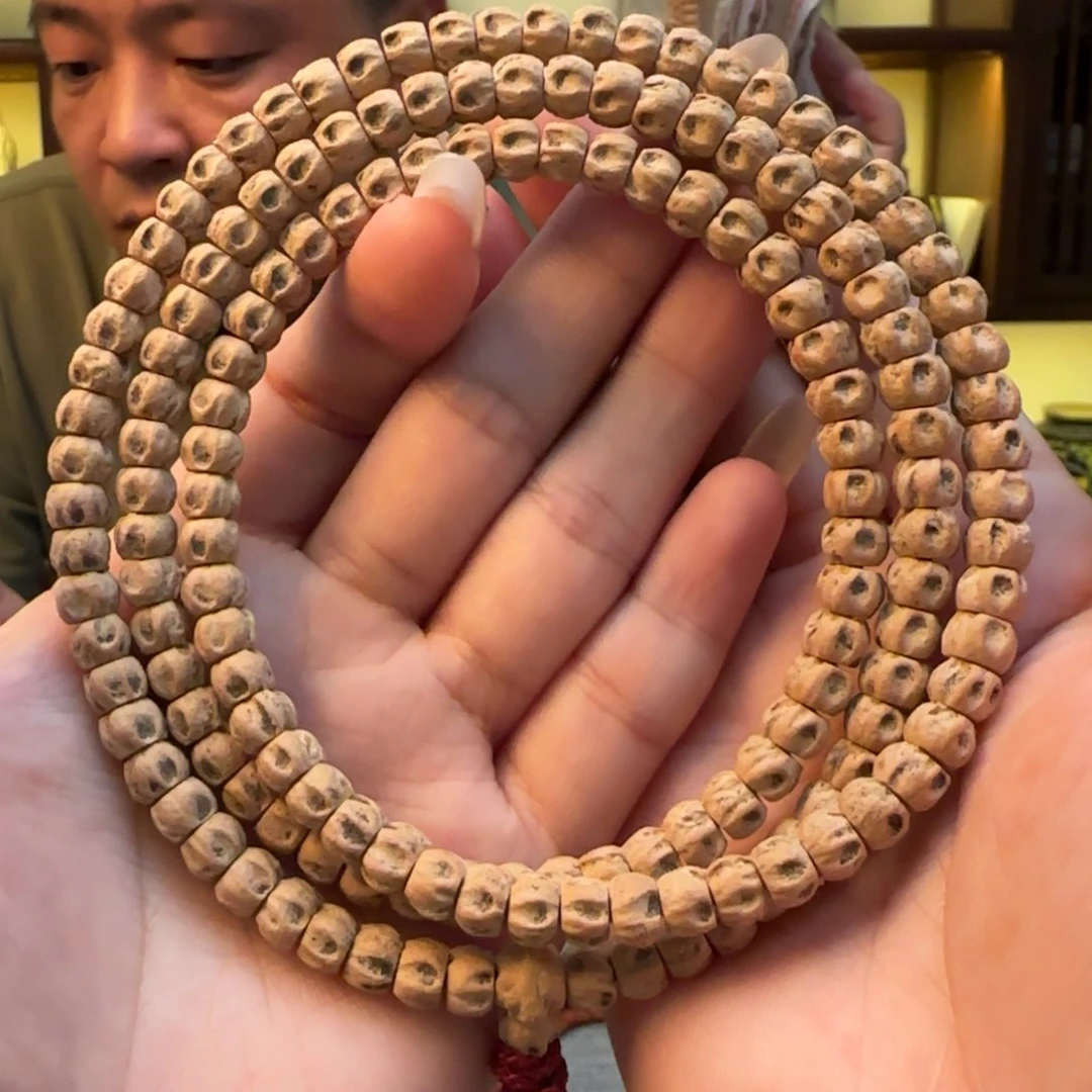 柏香籽/百香籽手串溶洞5➕