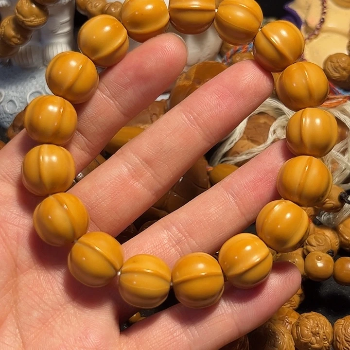 橄榄核手串/手链猴头1.5鲨鱼微瑕