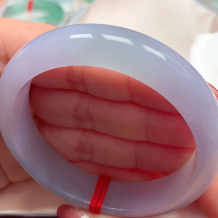 翡翠手镯未镶嵌冰胶紫6强推⭐️