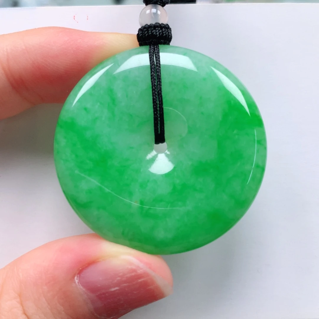 颈饰未镶嵌翡翠天然翡翠