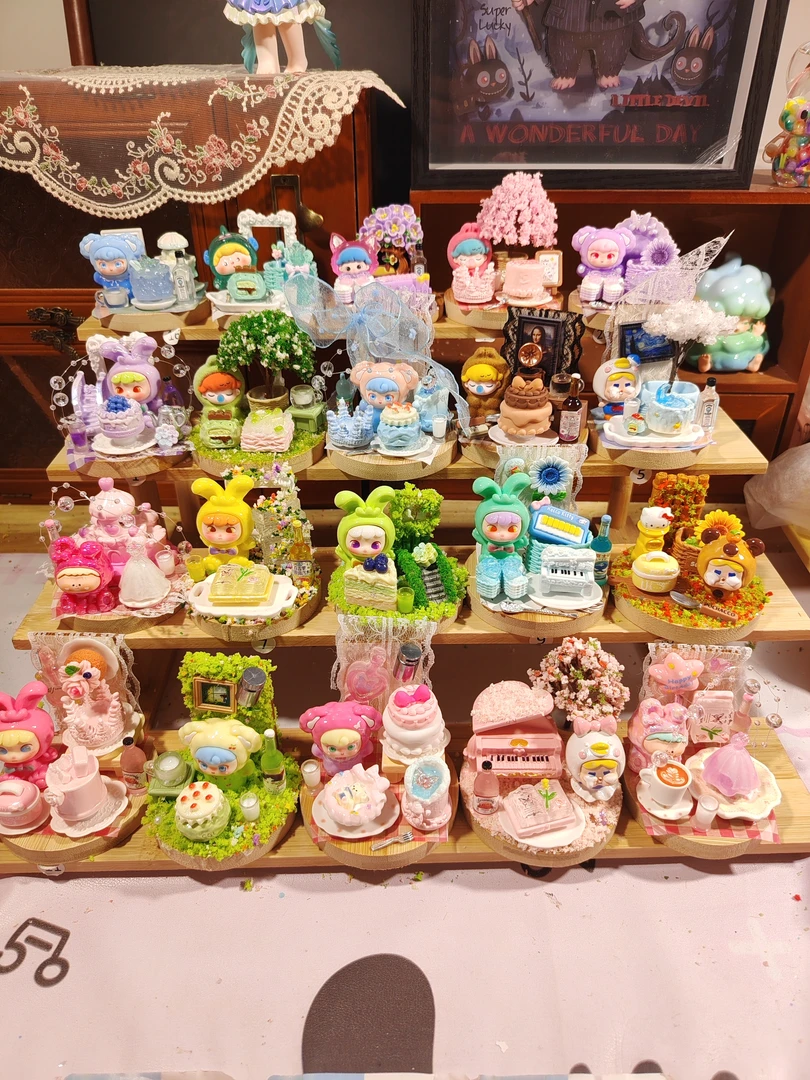 （拆袋）原创树脂潮玩盲盒手办diy创意治愈解压磁吸居家装饰摆件
