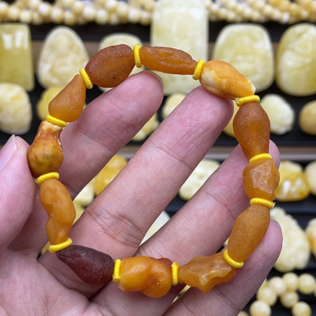 裸石琥珀未镶嵌琥珀蜜蜡