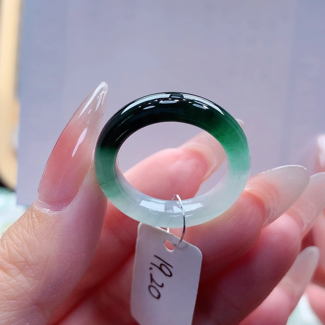 翡翠未镶嵌戒指缅甸A货