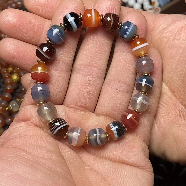 玛瑙/玉髓手链未镶嵌