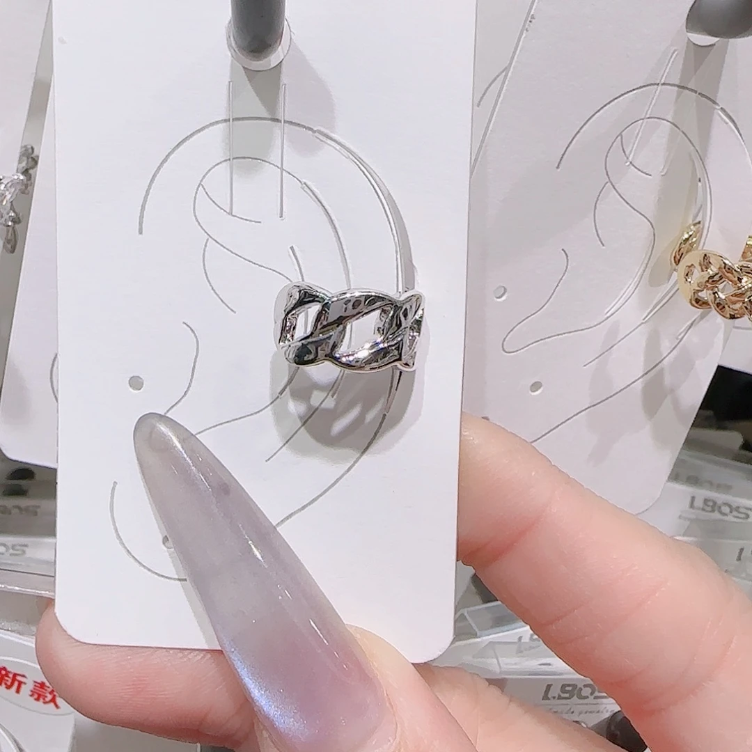 锆石铜合金925银耳环