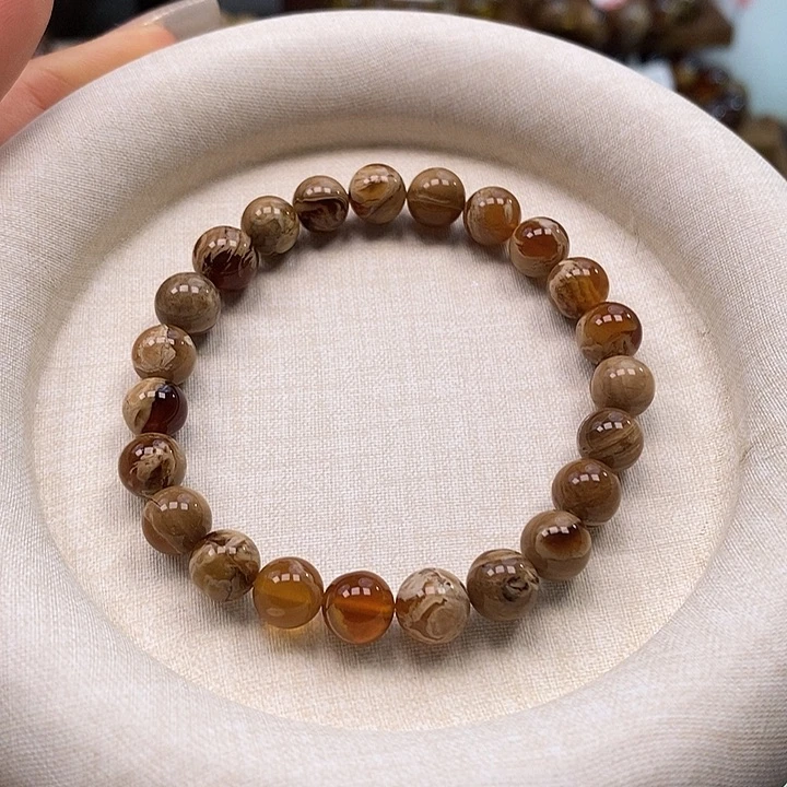 未镶嵌琥珀手链根珀溶洞手串