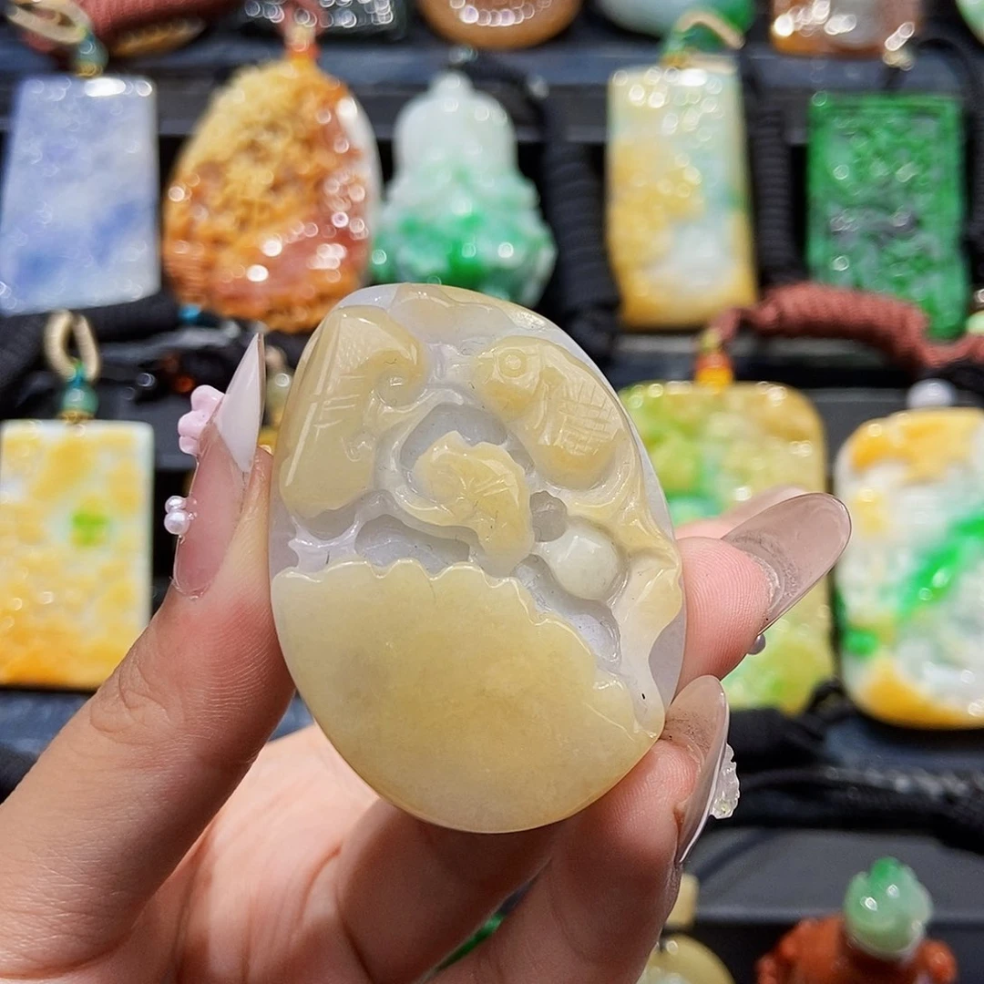 定制翡翠未镶嵌天然翡翠A货
