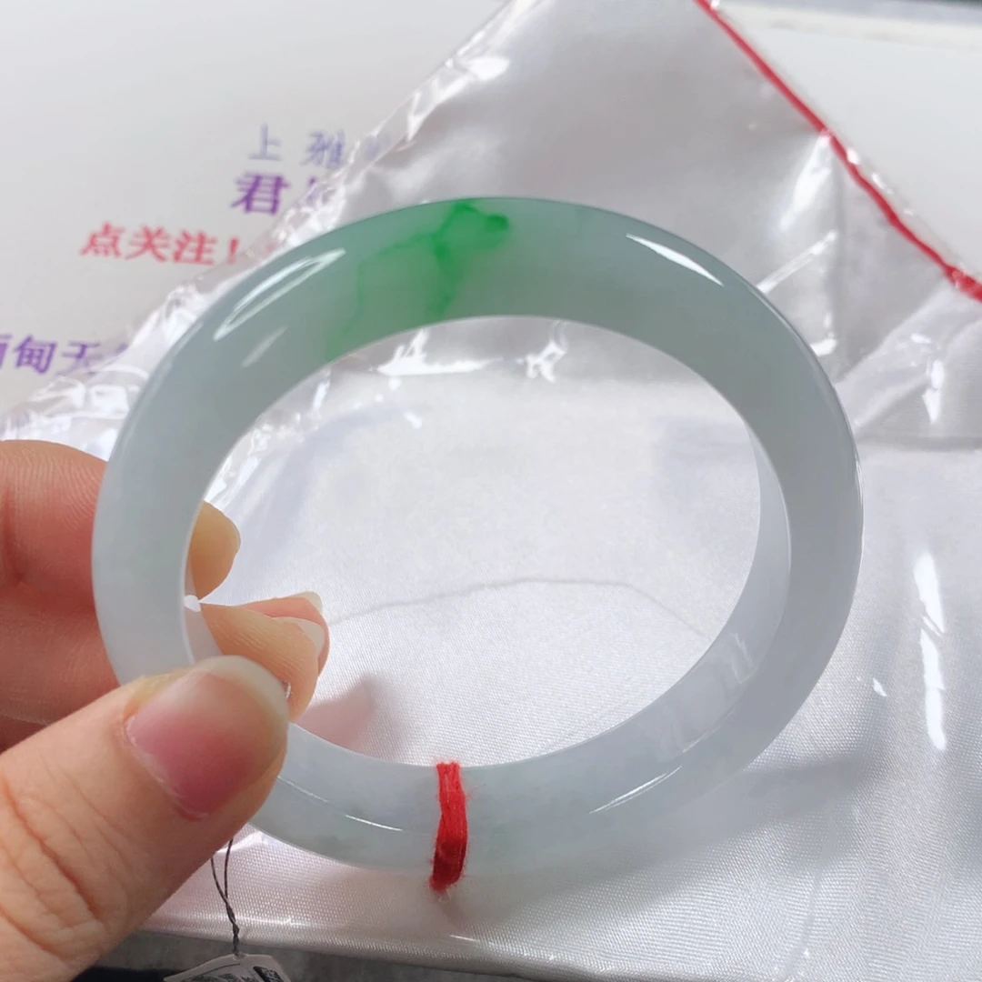 未镶嵌手镯翡翠瑛* 正圈