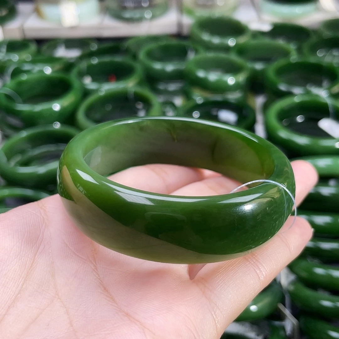 和田玉（碧玉）手镯未镶嵌